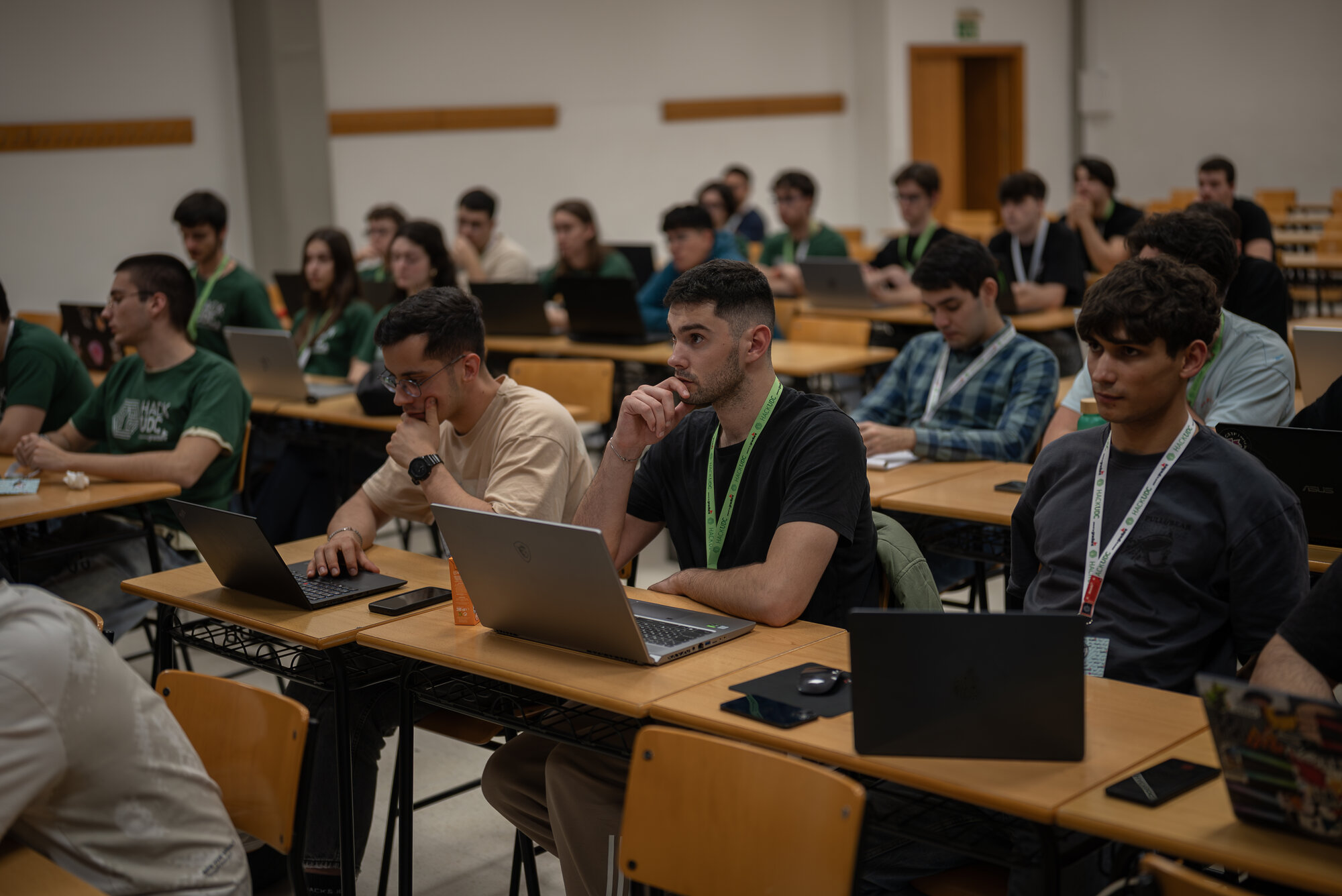 Participants in a class session