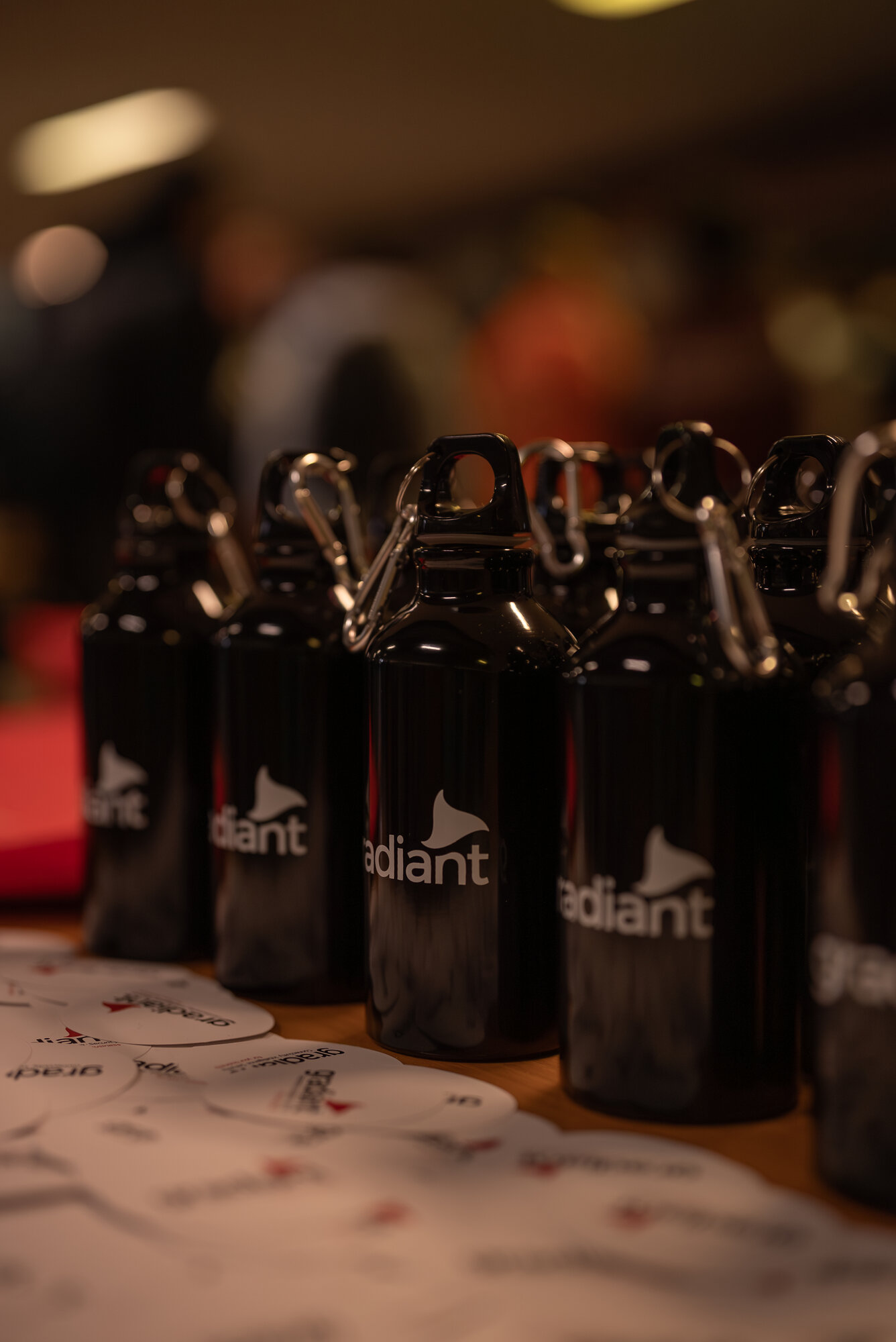 Sponsor brand showcase area